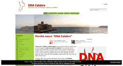 Desktop Screenshot of dnacalabro.com